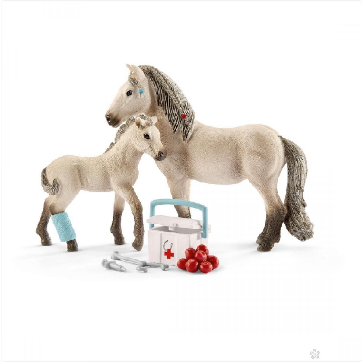 Set konja sa medicinskom opremom  42430 