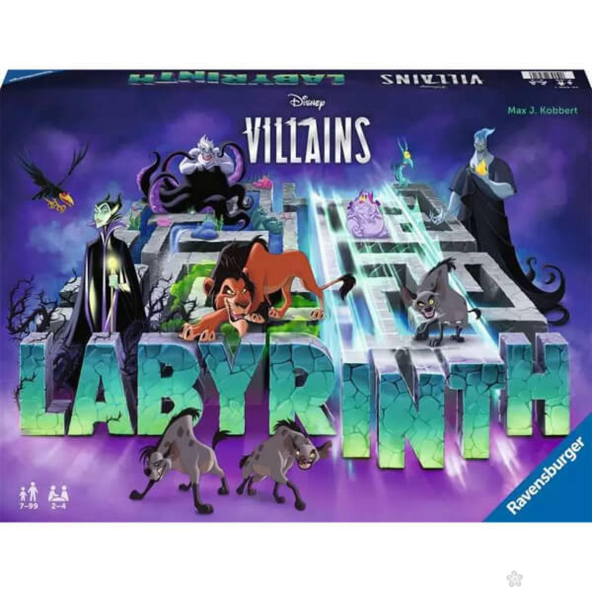 Društvena igra Disney Villains lavirint RA27271 
