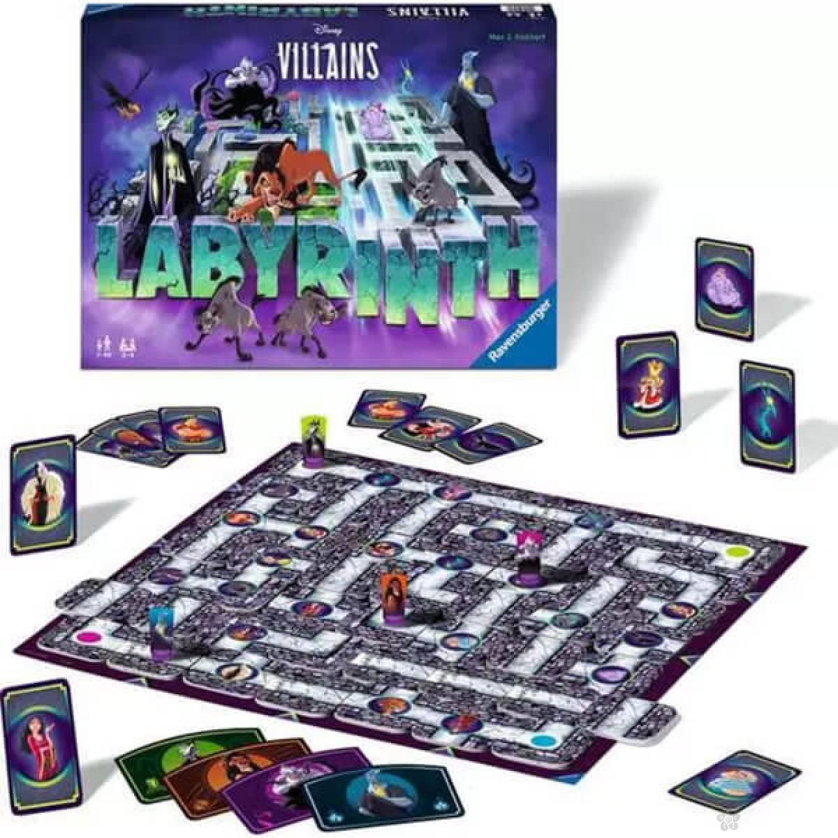 Društvena igra Disney Villains lavirint RA27271 
