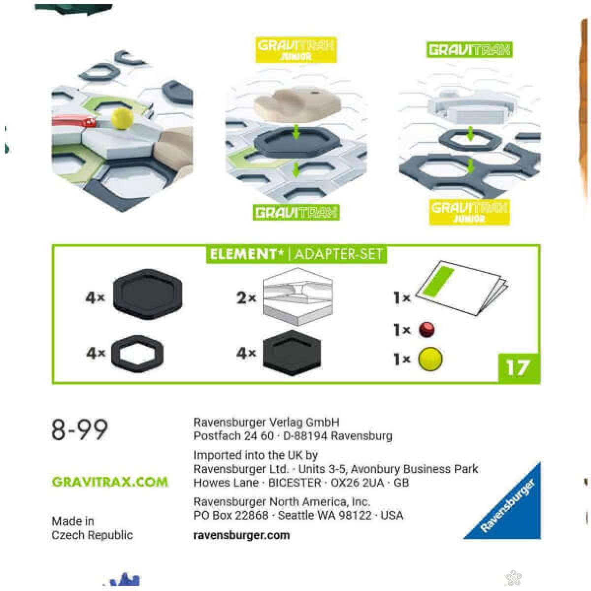 Društvena igra Gravitrax element adapter set RA27532 