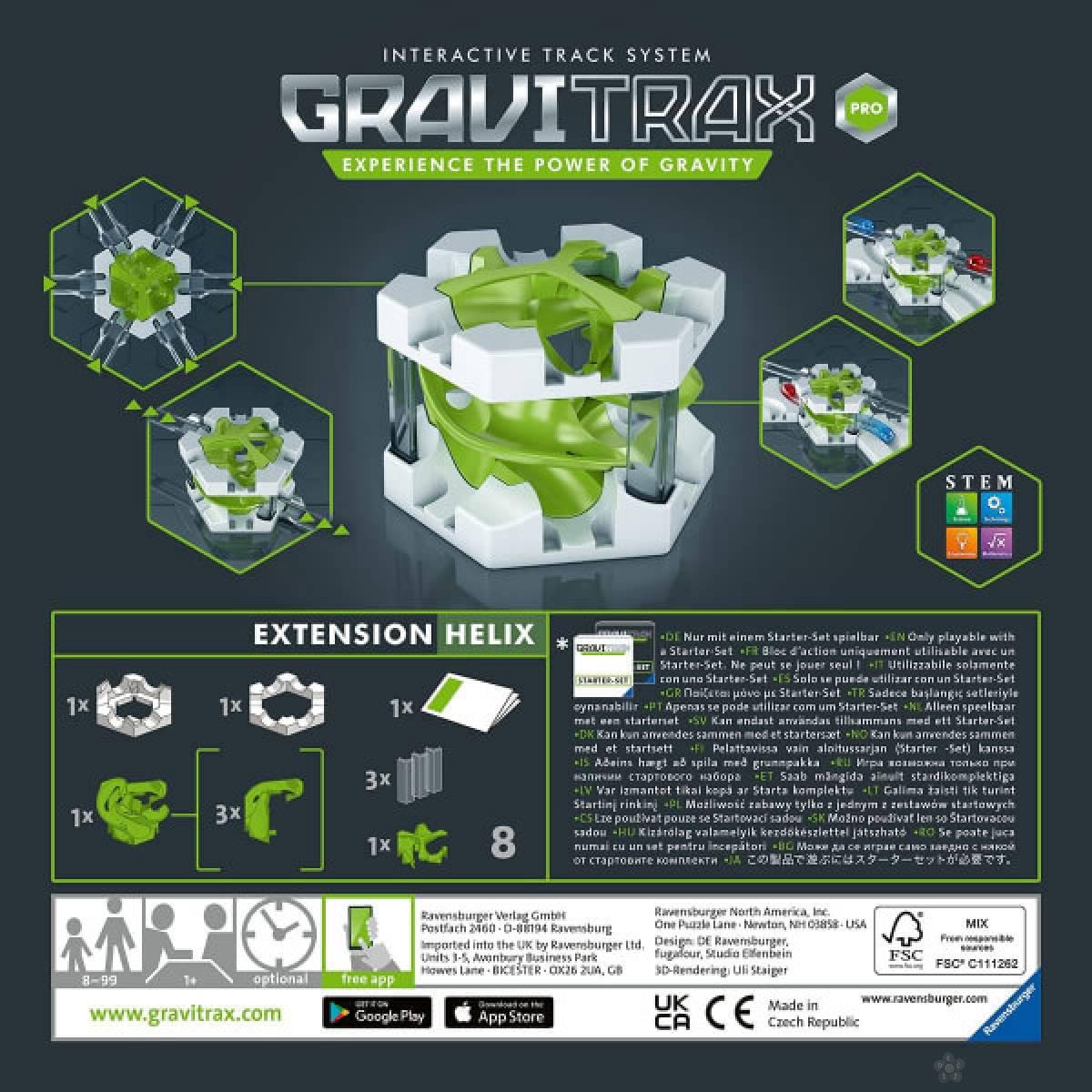 Društvena igra Gravitrax Helix Oseti Snagu Gravitacije RA27027 