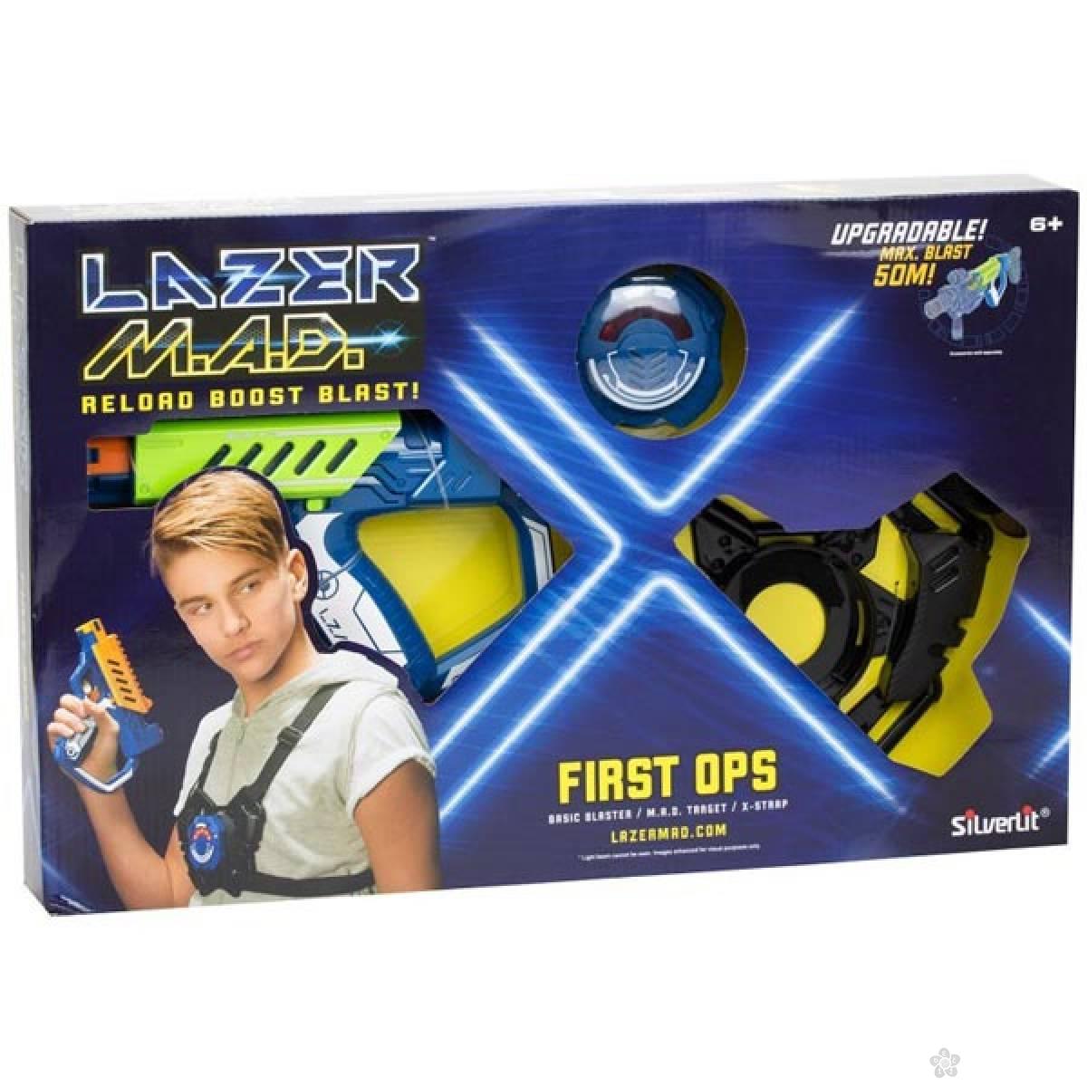 Lazer MAD First Ops Set Electronic Laser Weapon 868446 