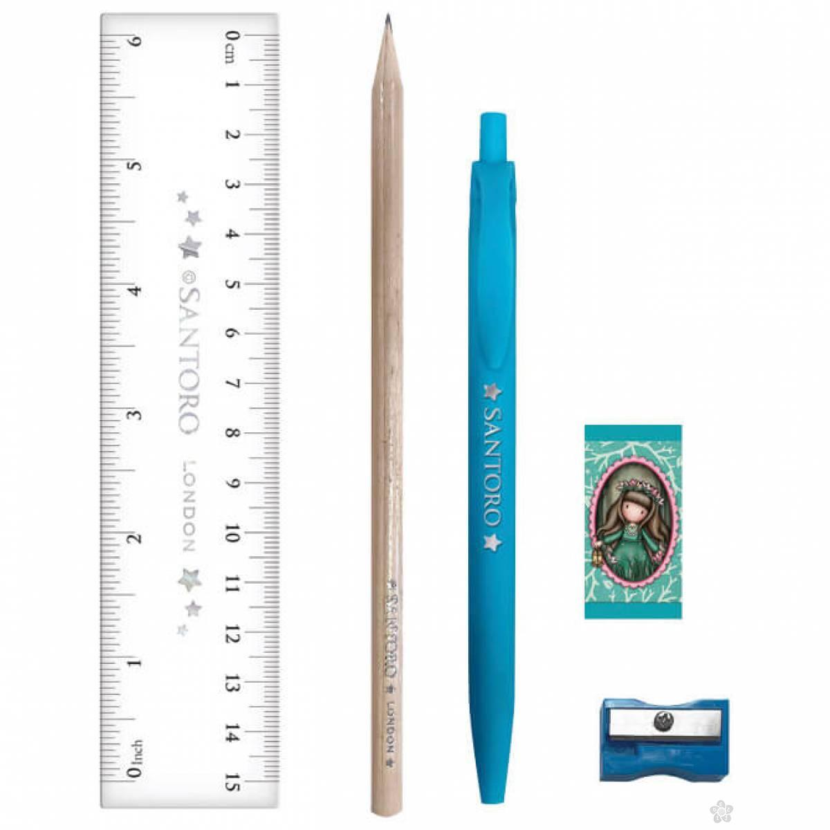 Notes spirala A5 linije Woodland Wildflower 1344GJ04 