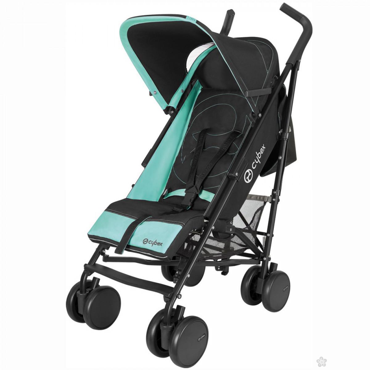 Cybex kolica Onyx Black - tirkiznoplava 