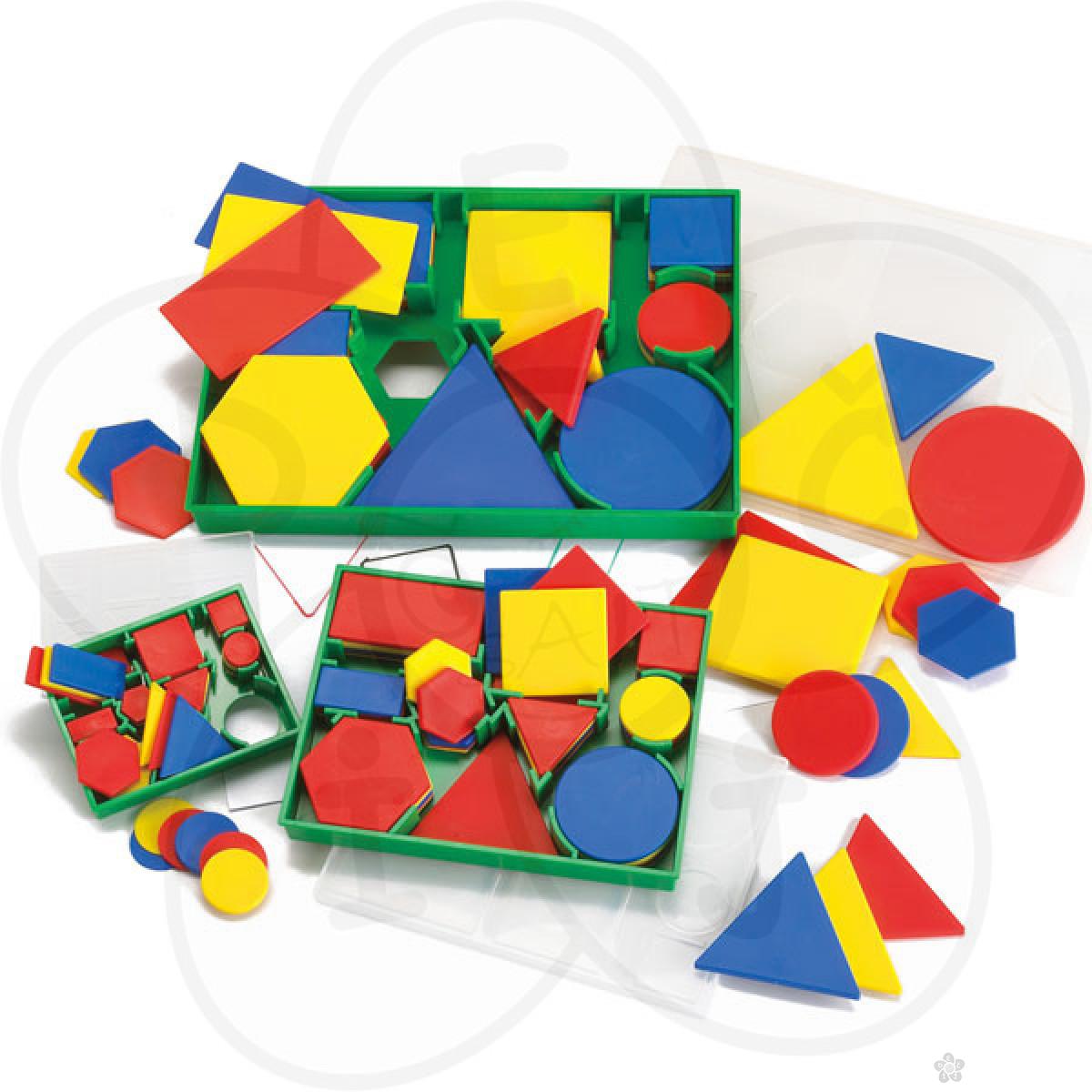 Logički blokovi Jumbo u boji-60 komada 