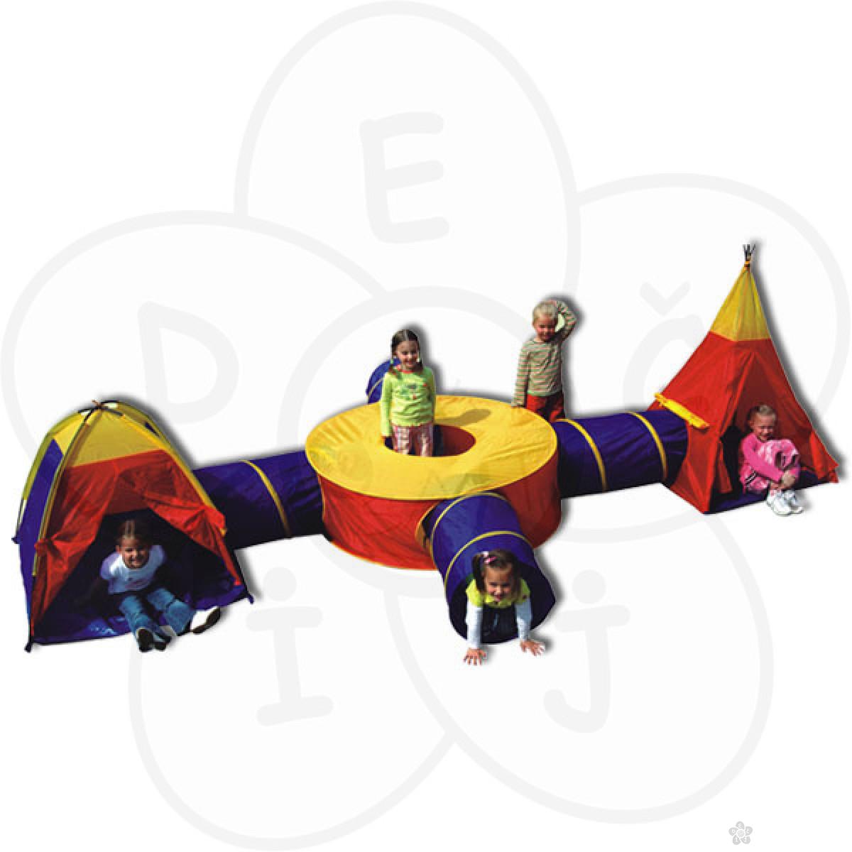 Račvasti tunel i šator 