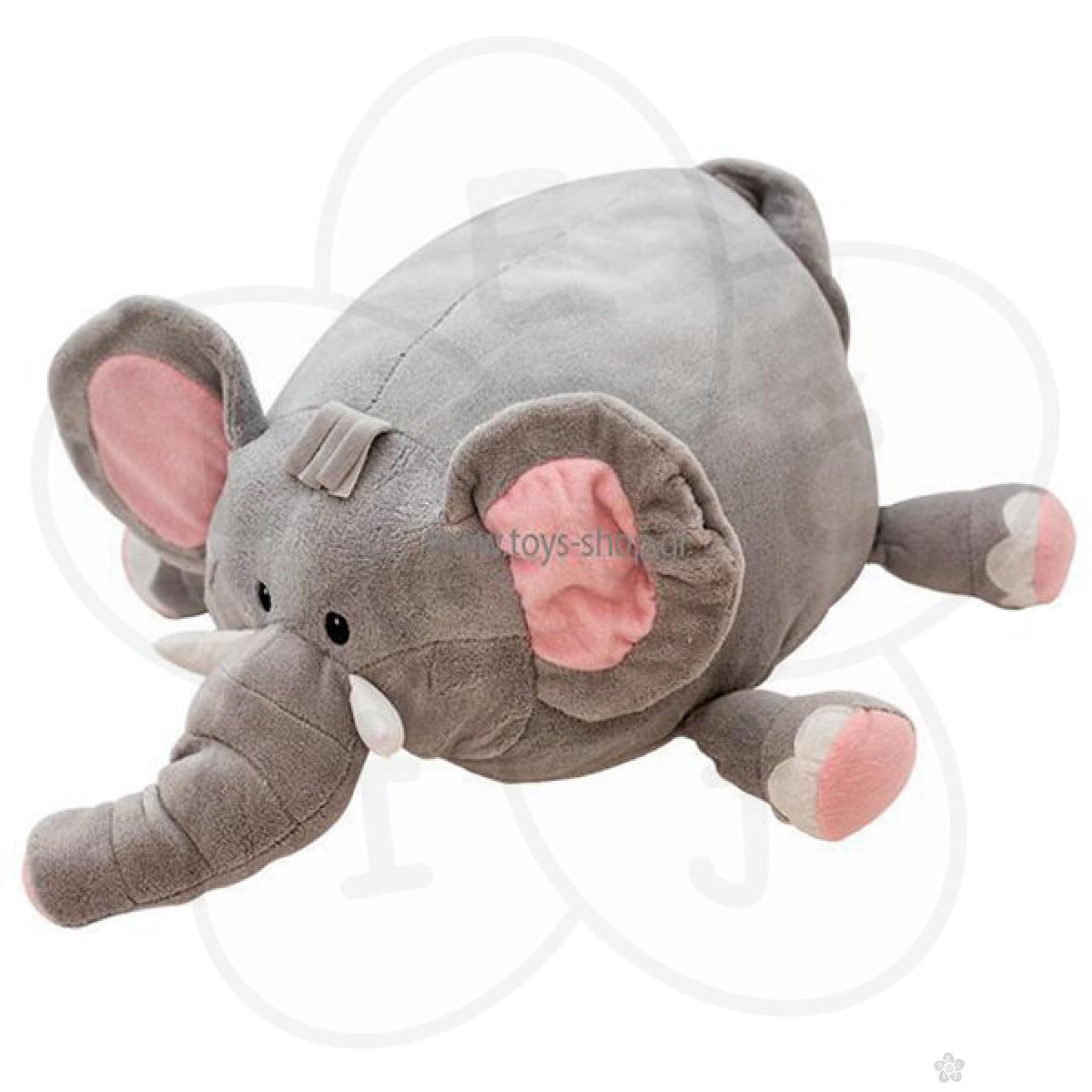 Plišana igračka jastuk- ćebence slon 