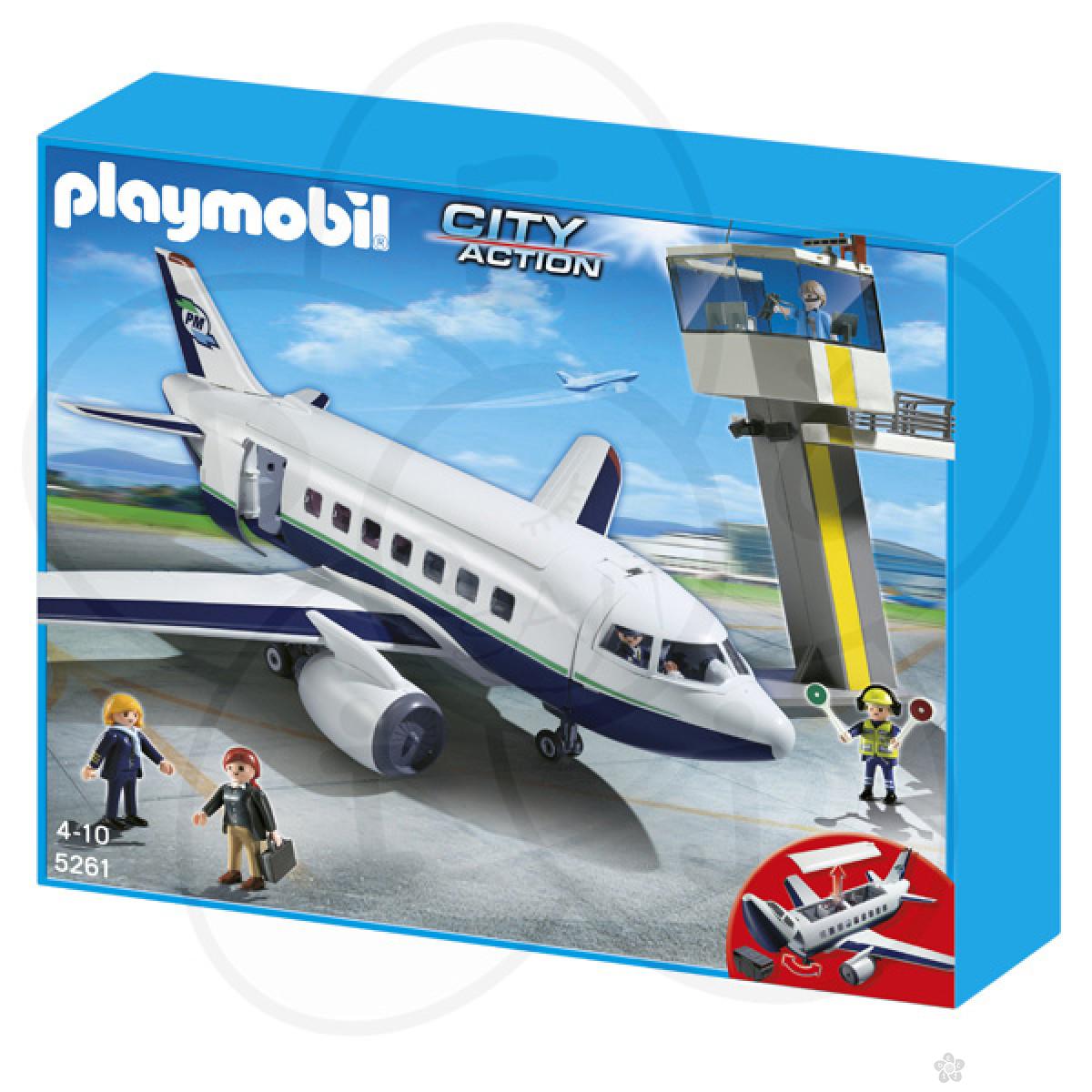 PLAYMOBIL CITY AVION 