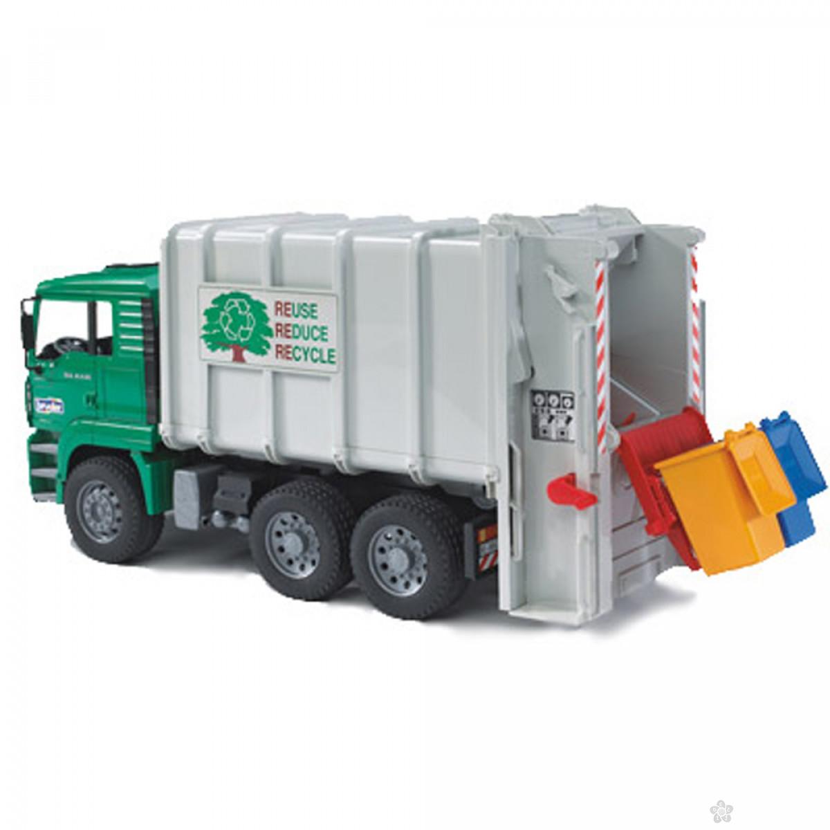 Za dečake - kamion reciklaža 