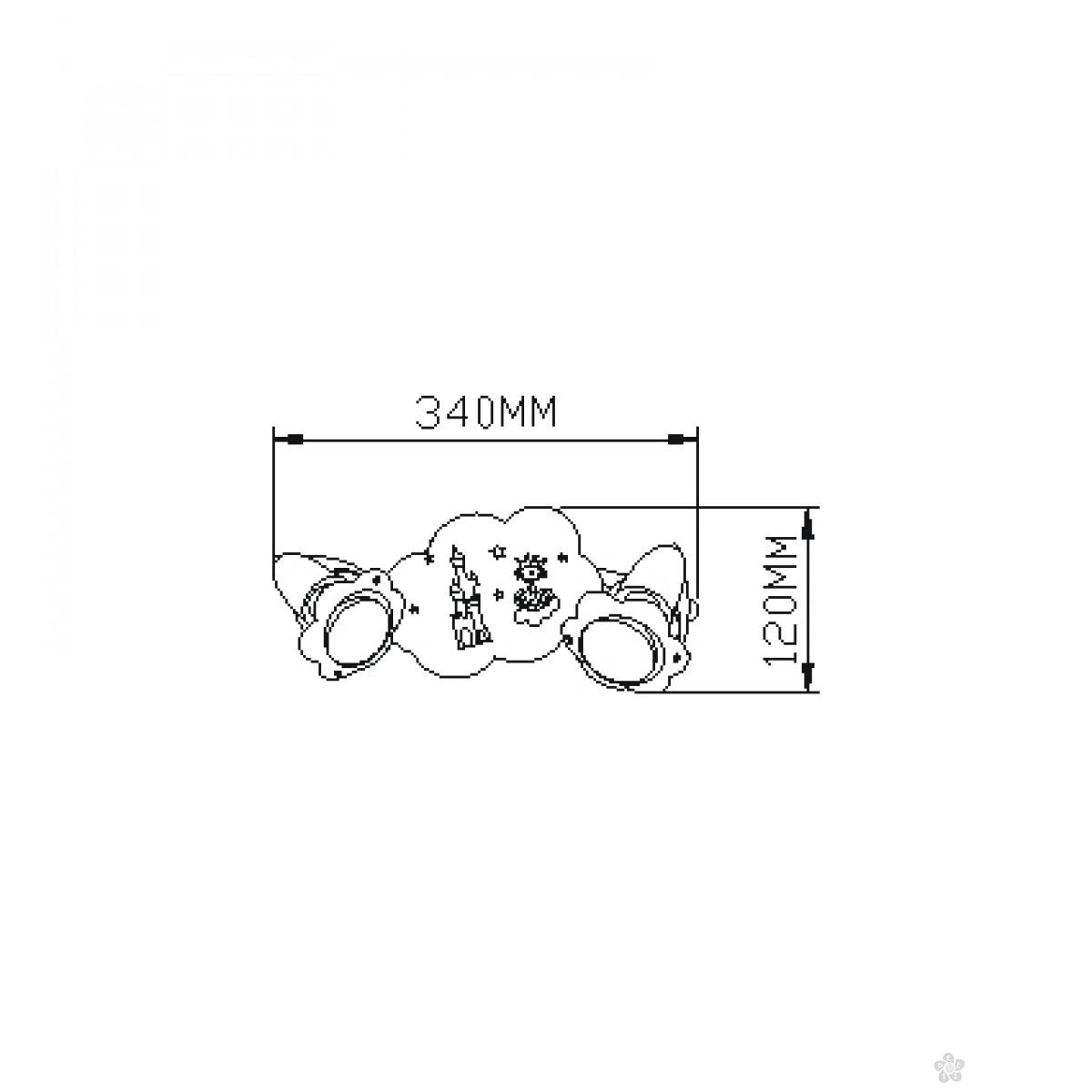 Dečija lampa-mitea M261C2 