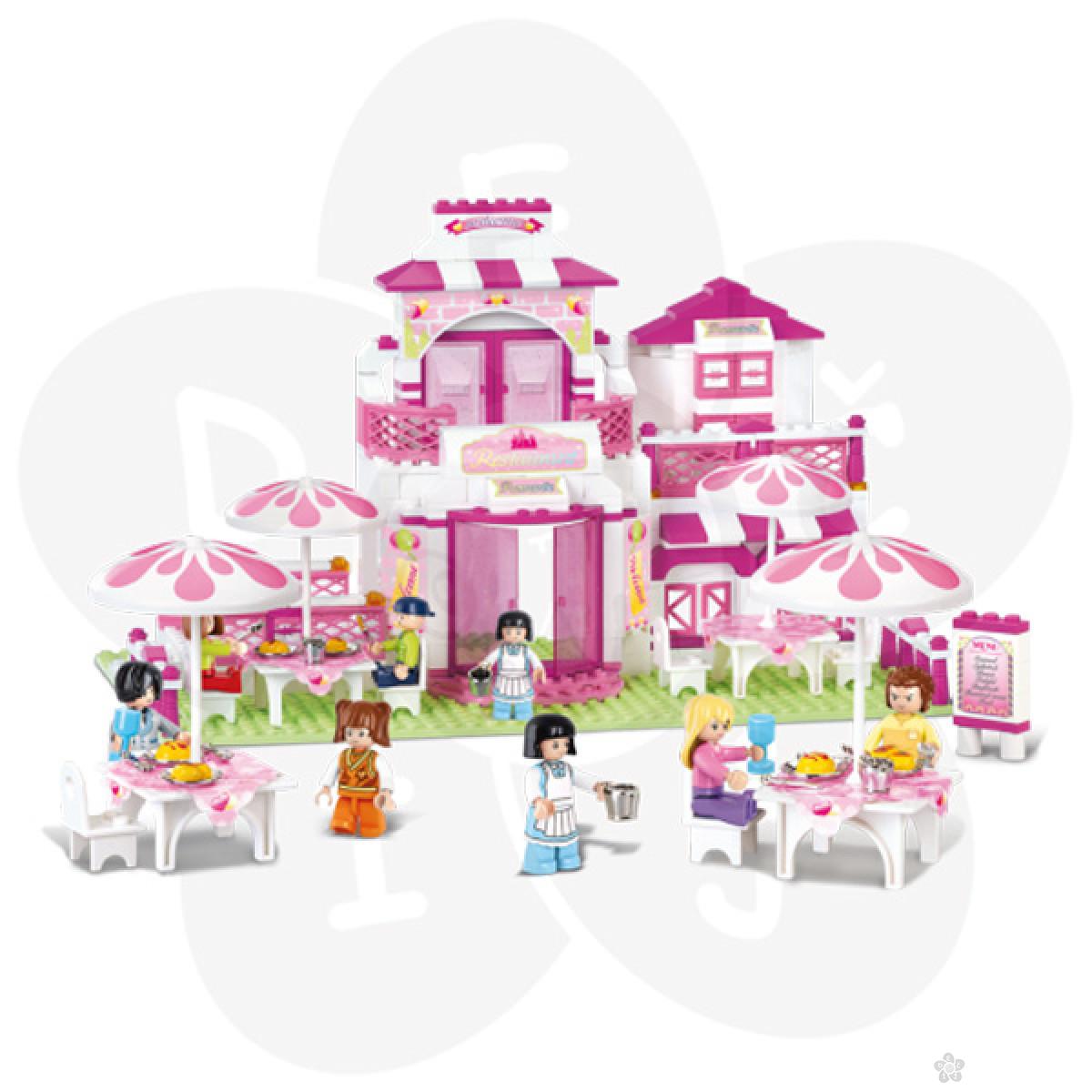 Sluban kocke, restoran 