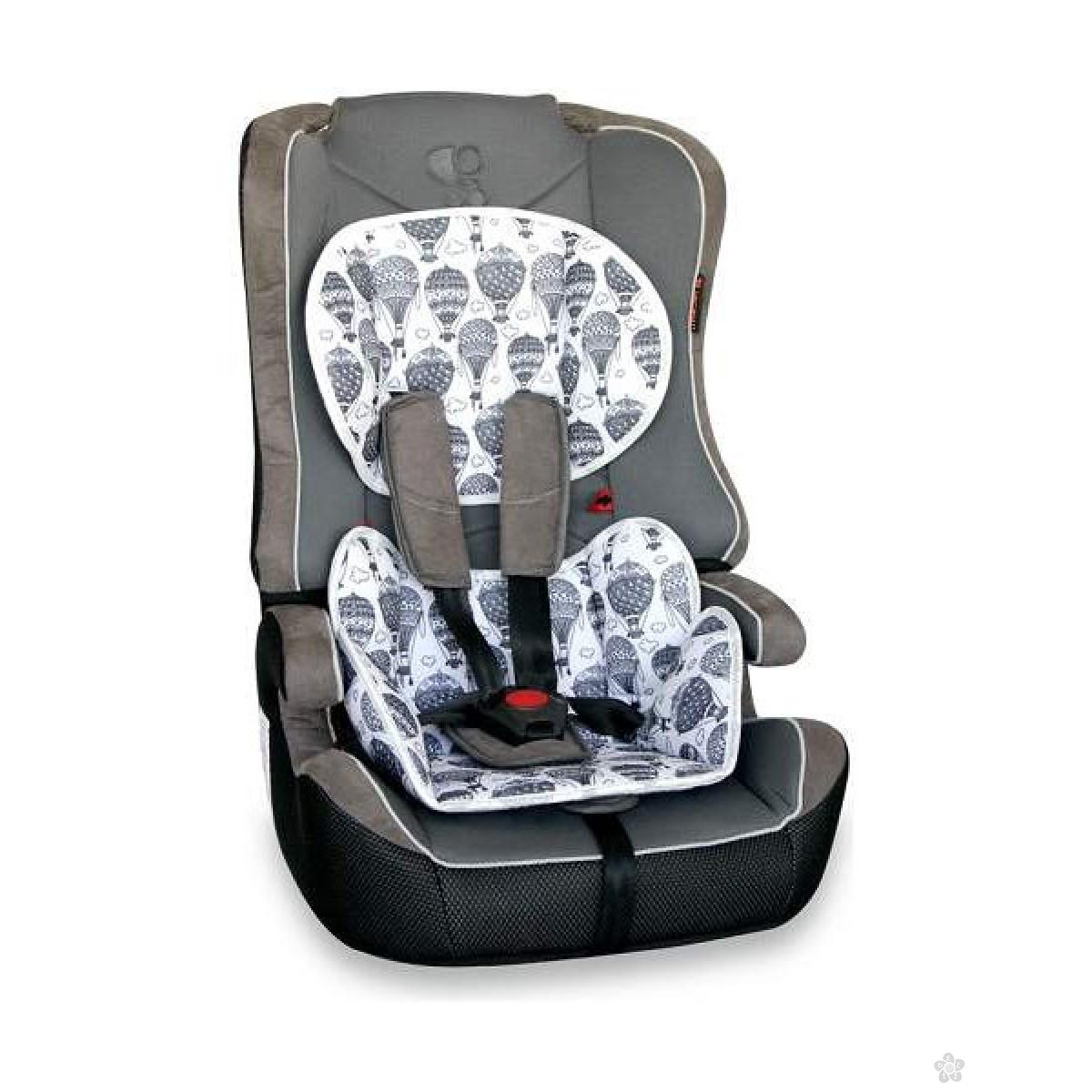 Auto Sedište Explorer Grey Balloons 9-36kg, 10070891862