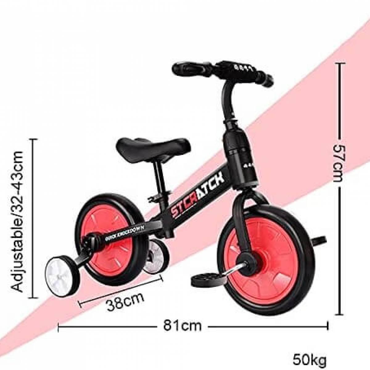 Balans bicikl 4 u 1 JL-101RED 
