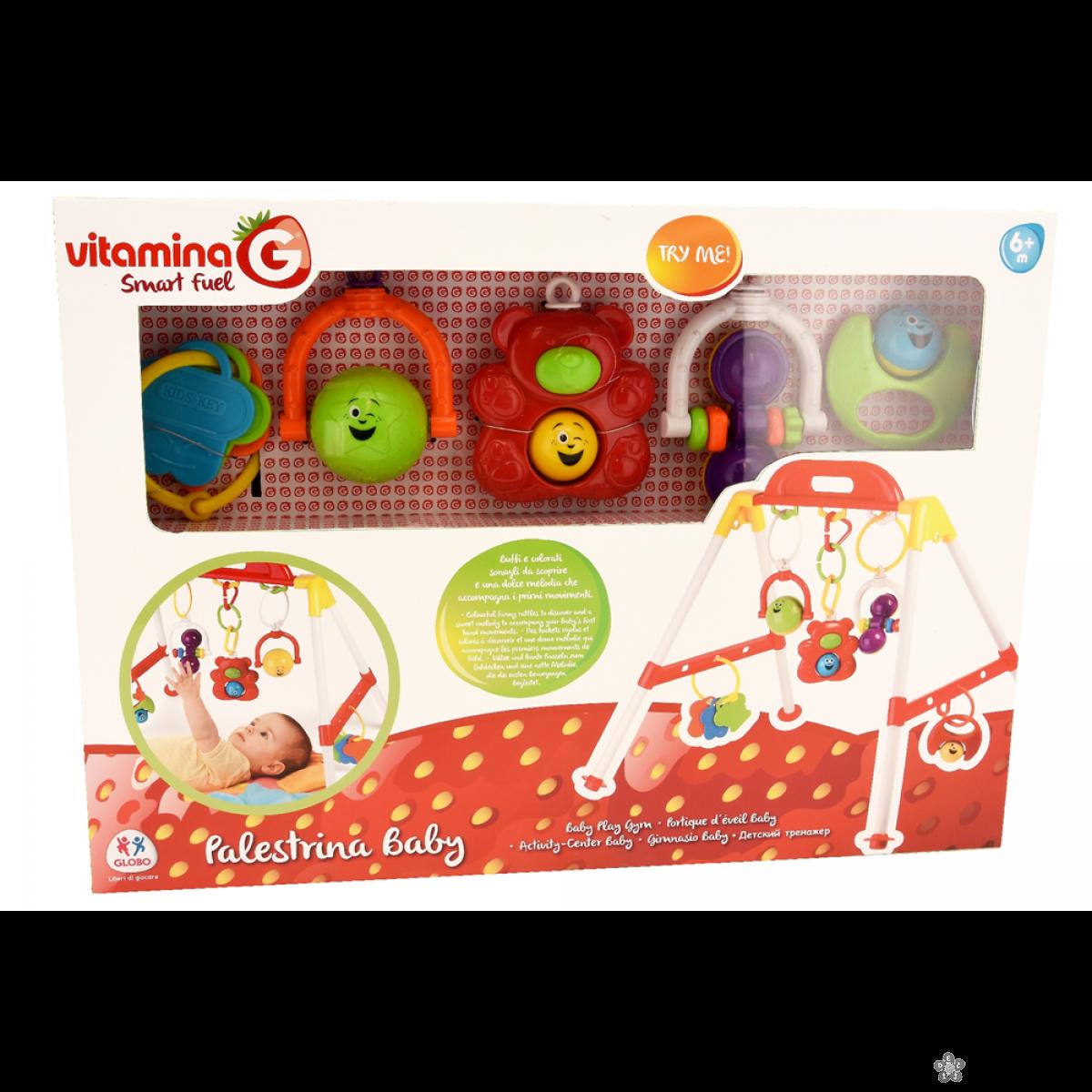Activity Gym Za Bebe Sa 3 Igracke I 2 Zvecke Glo05058 Decji Sajt