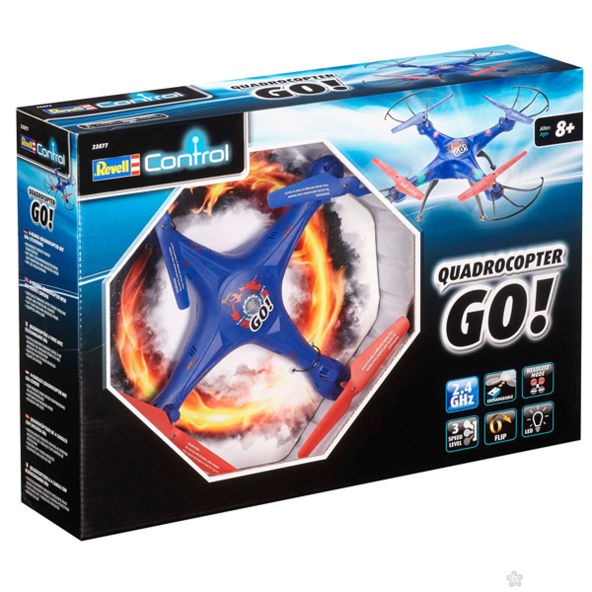 Dron Revell Control Go Quadcopter RtF Beginner 23877 