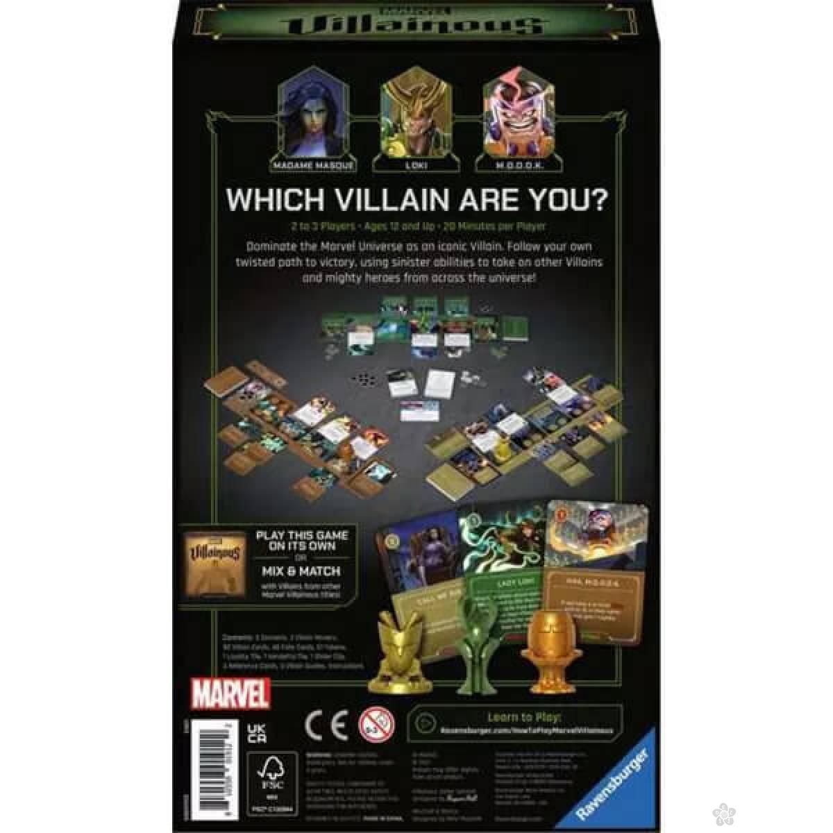 Društvena igra Marvel Villainous Mischief and Malice RA27030 