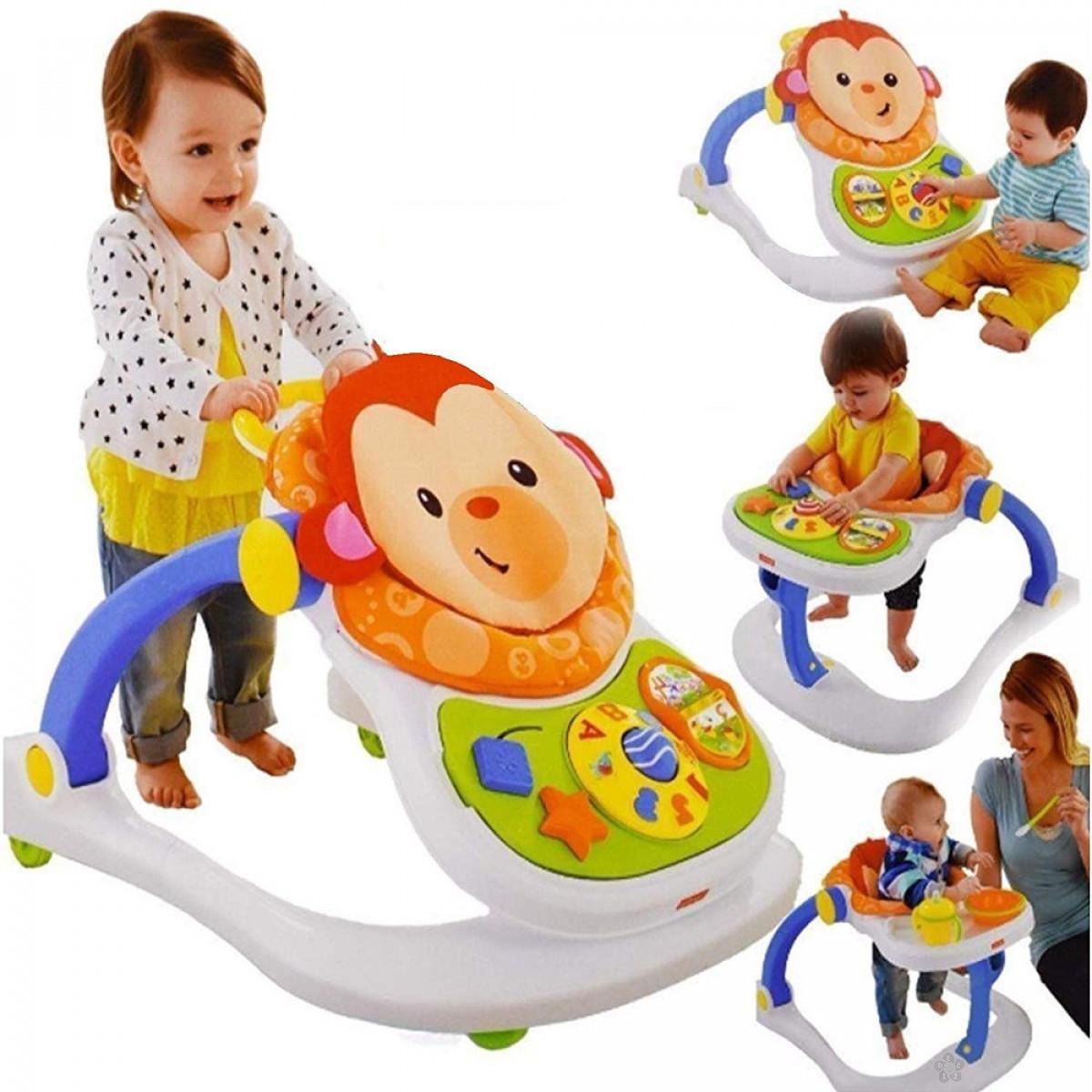 Dubak 4 U 1 Monkey Fisher Price 39312 Decji Sajt