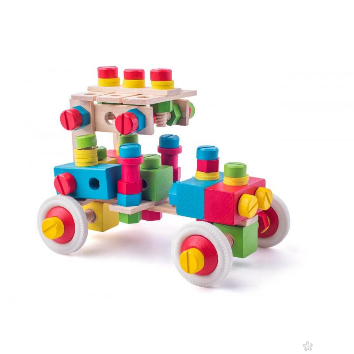 Gradjevinski set u kantici  90895 