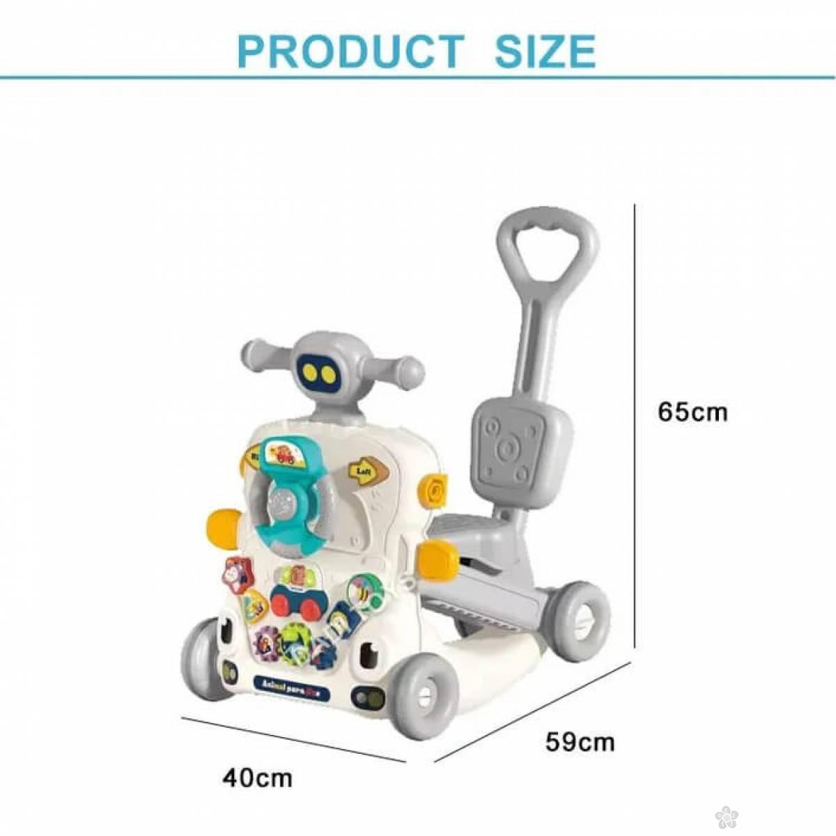 Hodalica za bebe 5u1 plava 100/71394 