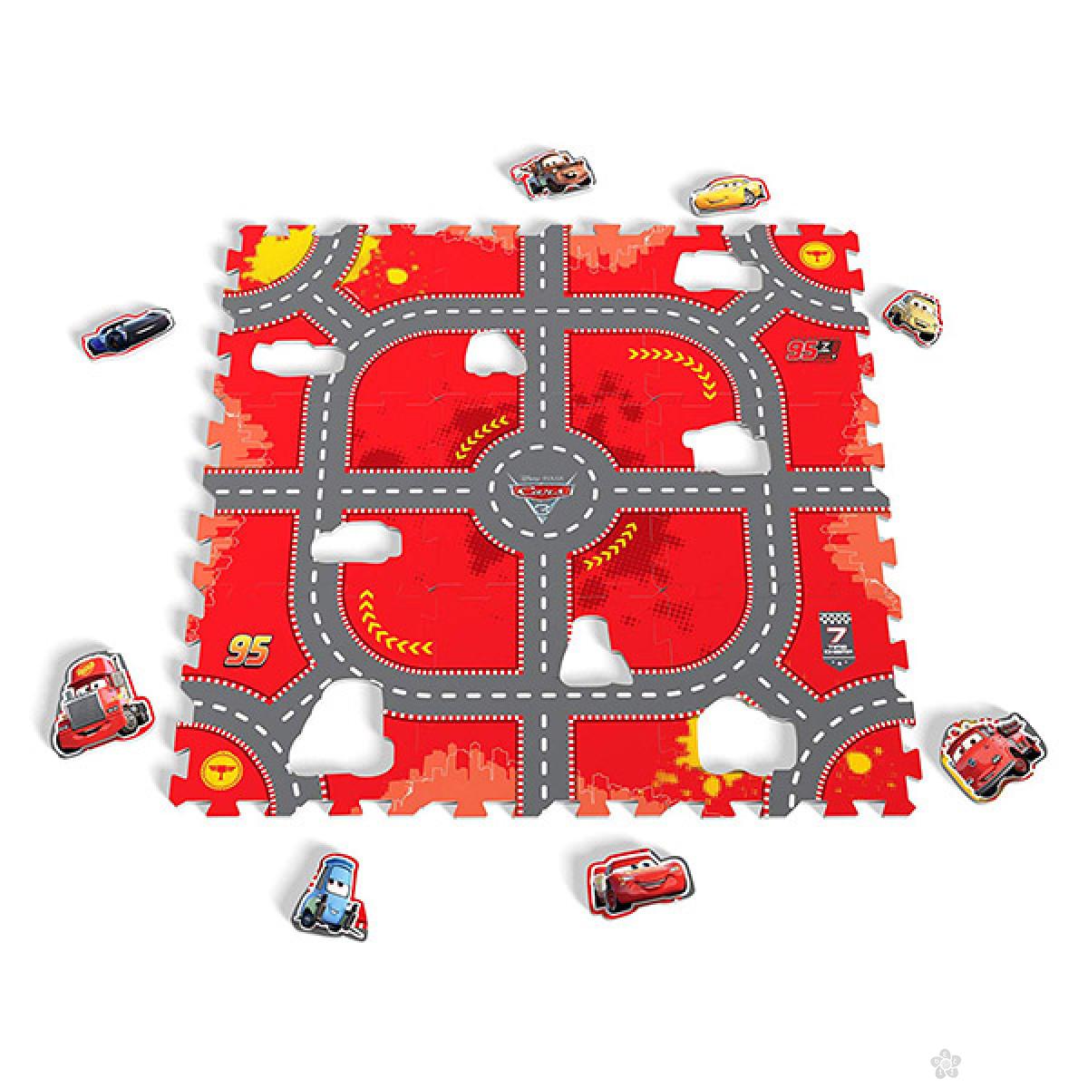 Mekana podna puzzla Cars staza 21015 