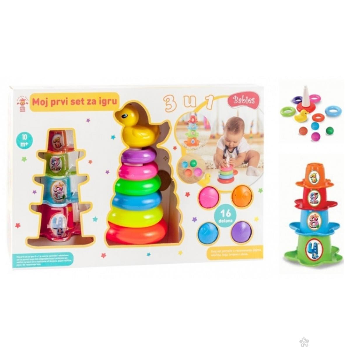Edukativni set za bebe moja prva igra 35352