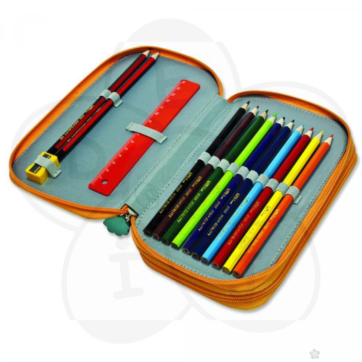 Pernica za školu - leptir, puna 