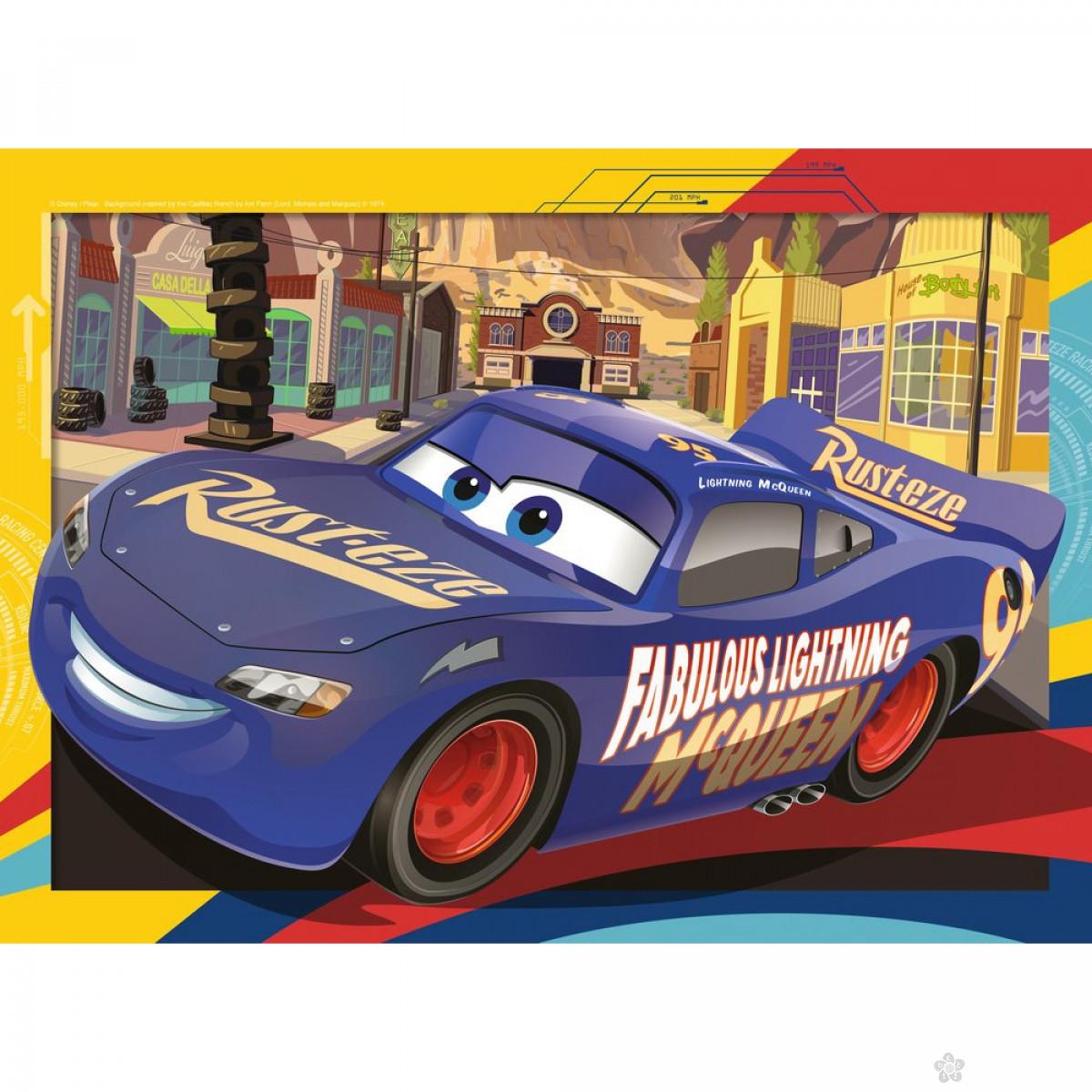 Ravensburger puzzle (slagalice) - Velike podne puzle Cars, RA09766 