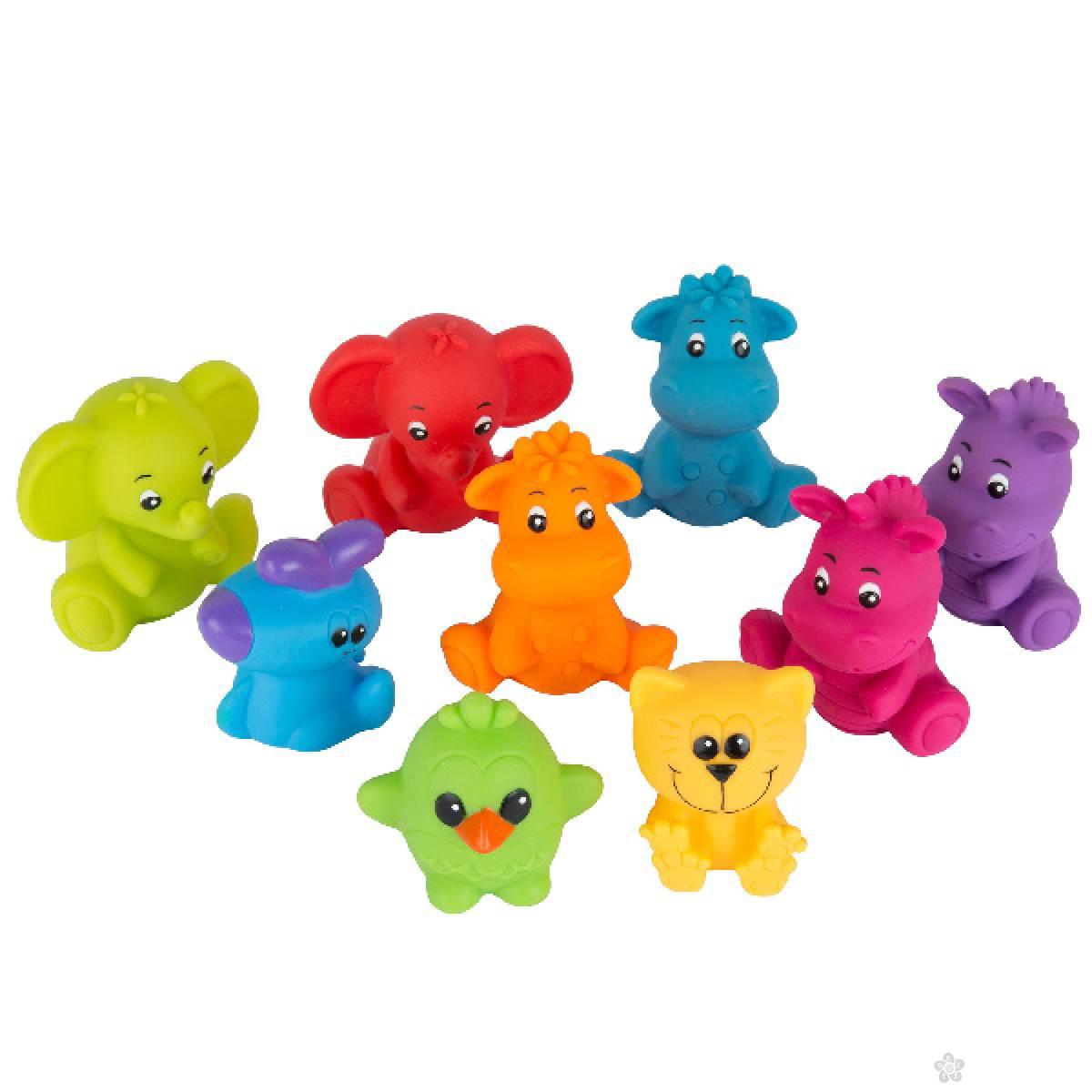Set gumene životinje Playgro 187485 