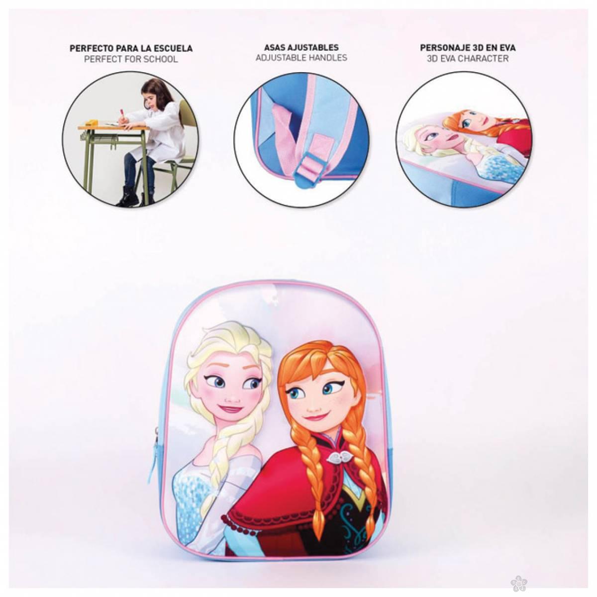 3D ranac za vrtić Frozen 2100004071 