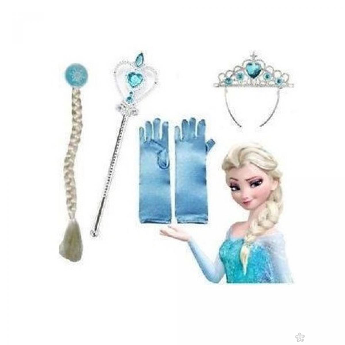 Kostim Kika Rukavice Frozen Elsa 