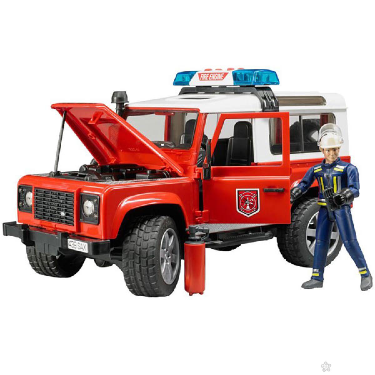 Land Rover Defender džip vatrogasni Bruder 025960 