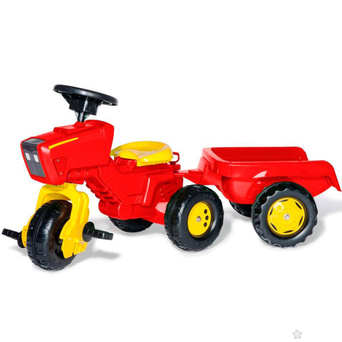 Traktor trike sa prikolicom Rolly Toys 052745 