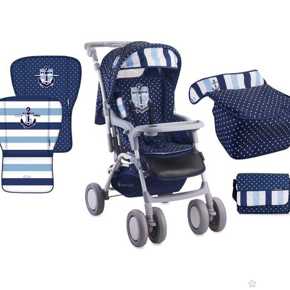 Bertoni kolica Combi Blue Anchor 