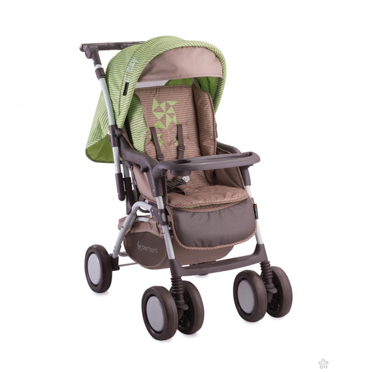 Bertoni kolica Combi Green&Beige Zephyr 