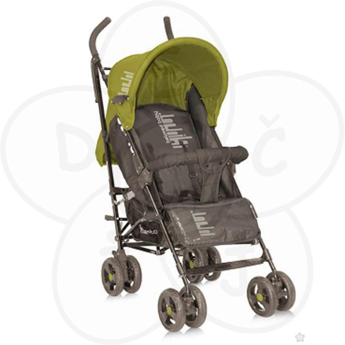 Kolica Fiesta + Zimska Navlaka - Beige & Green Beloved Baby 