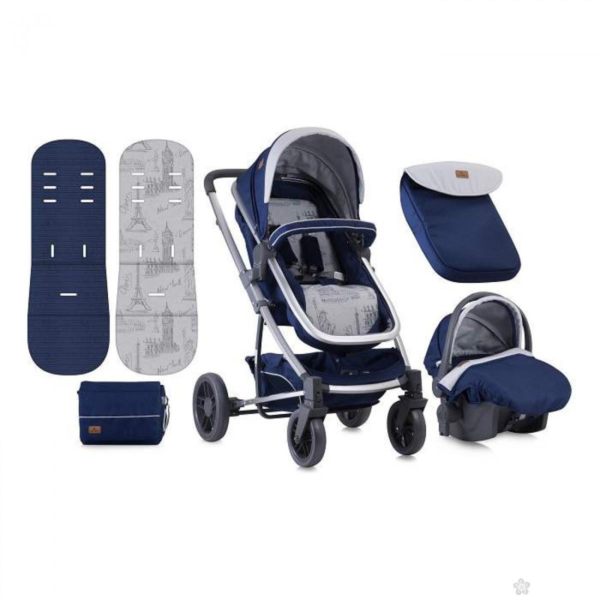 Kolica S-500 Set Blue Travelling 10020851850 