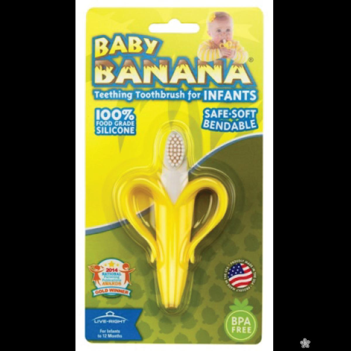 Četkica za zube Baby Banana Brush Žuta, 1145 