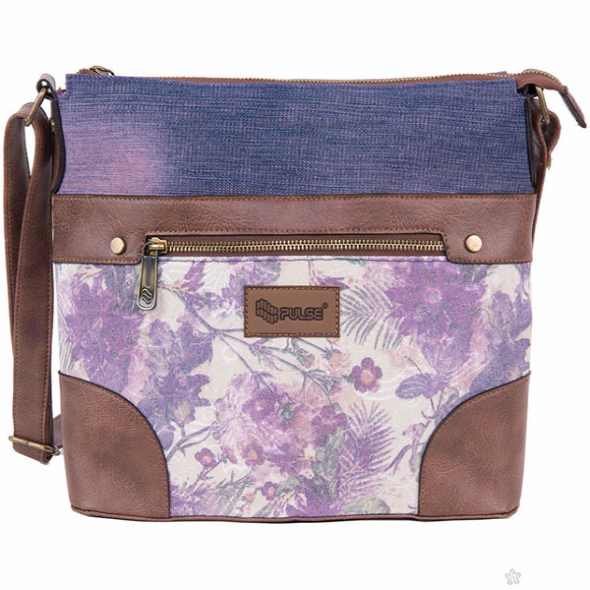 Torba na rame Floral Jeans, 121349 