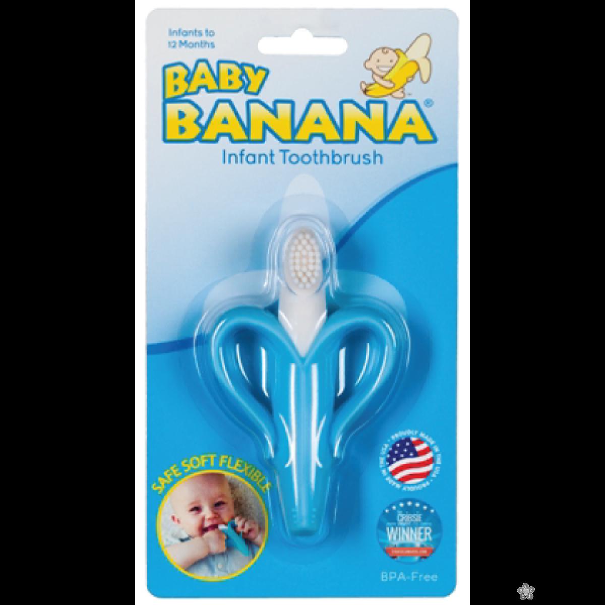 Četkica za zube Baby Banana Brush plava, 1329 