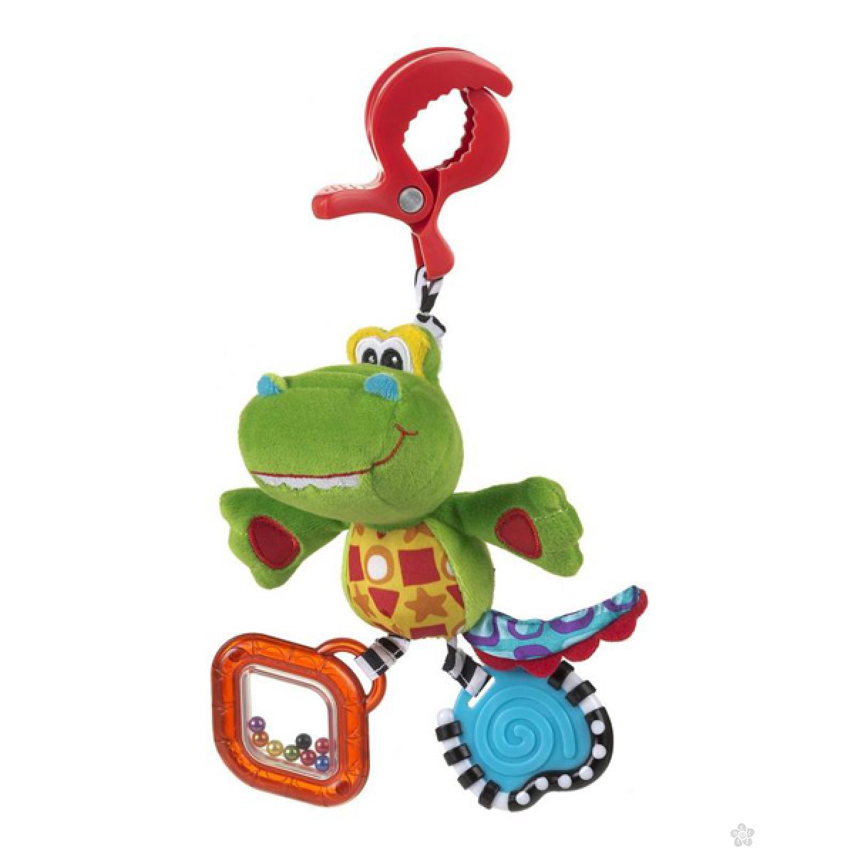 Igračke za bebe štipaljka Playgro aligator 182855 