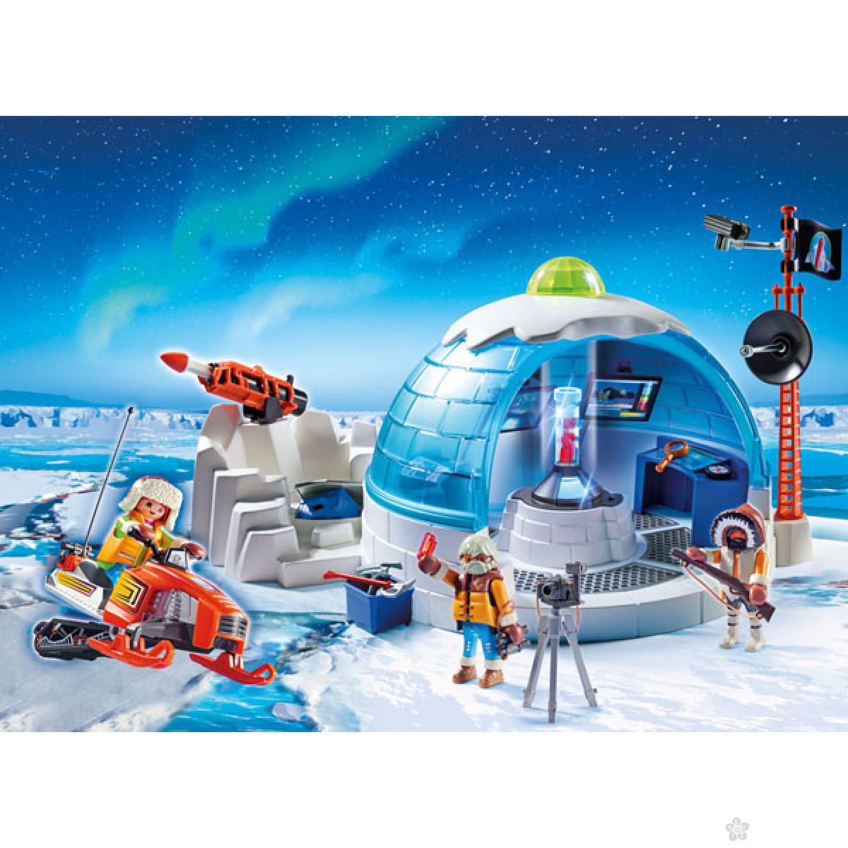 Playmobil Ekspedicija Artik- Centrala 19471 