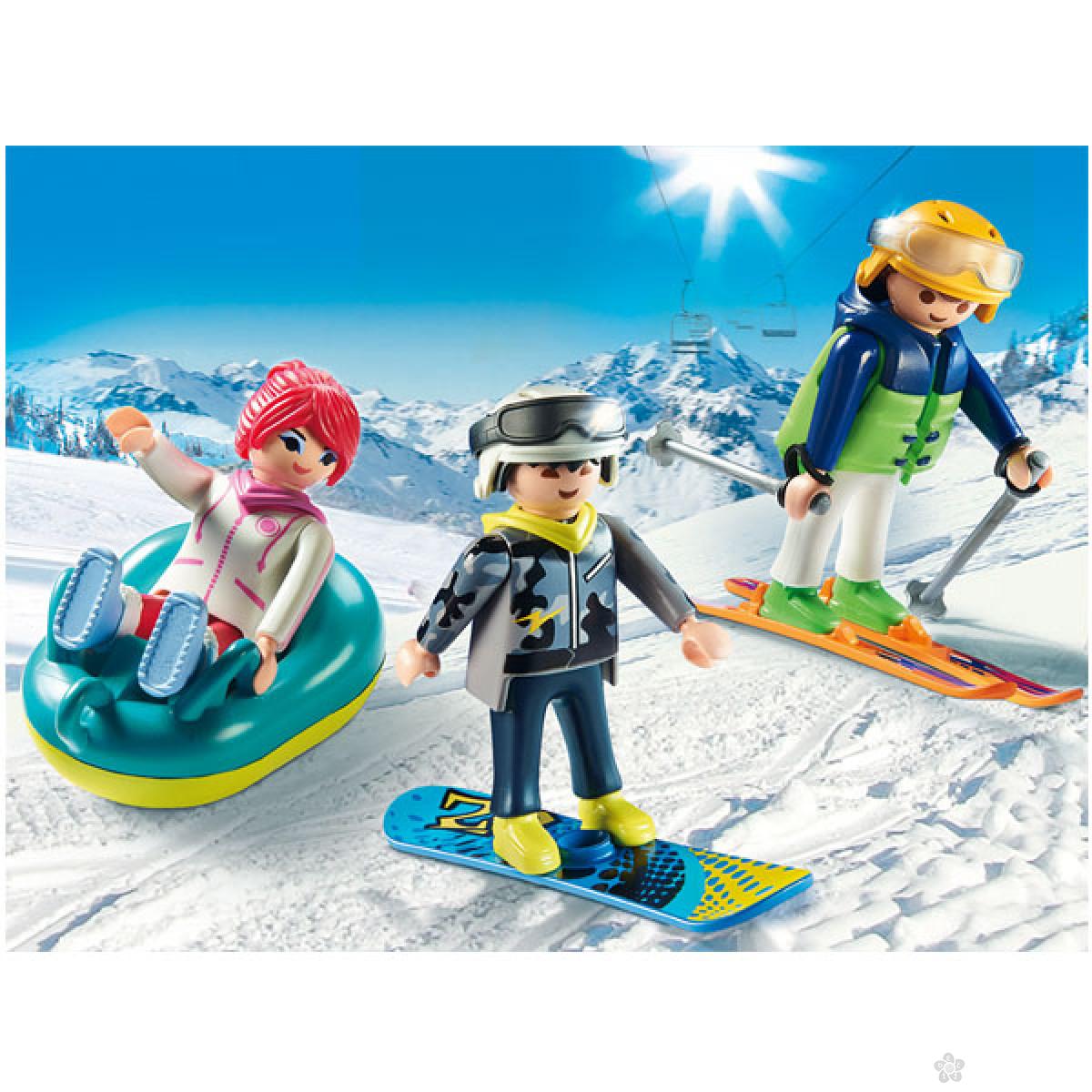 Playmobil Ekipa za skijanje 19481 