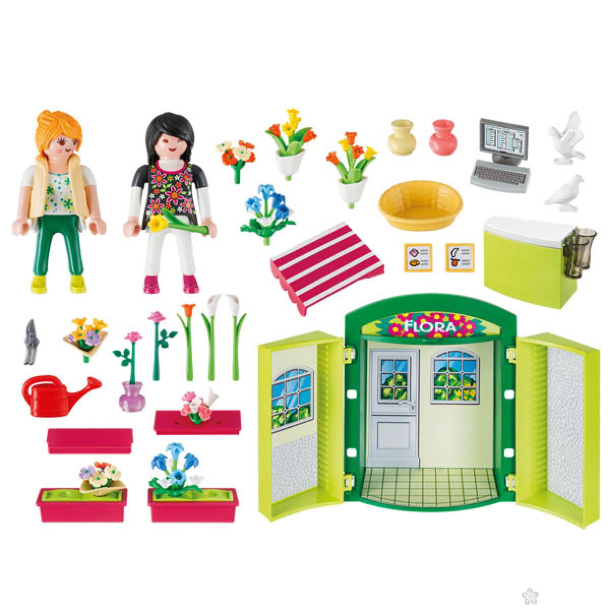 Playmobil Cvećara- Play box 19505 