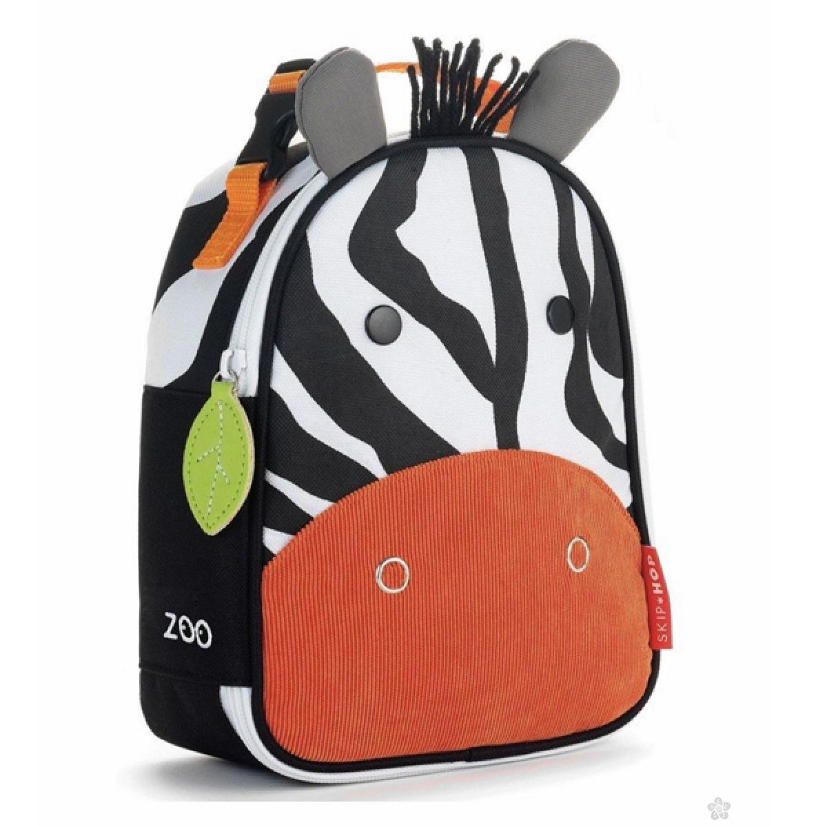 Zoo torbica za užinu Zebra 212106 