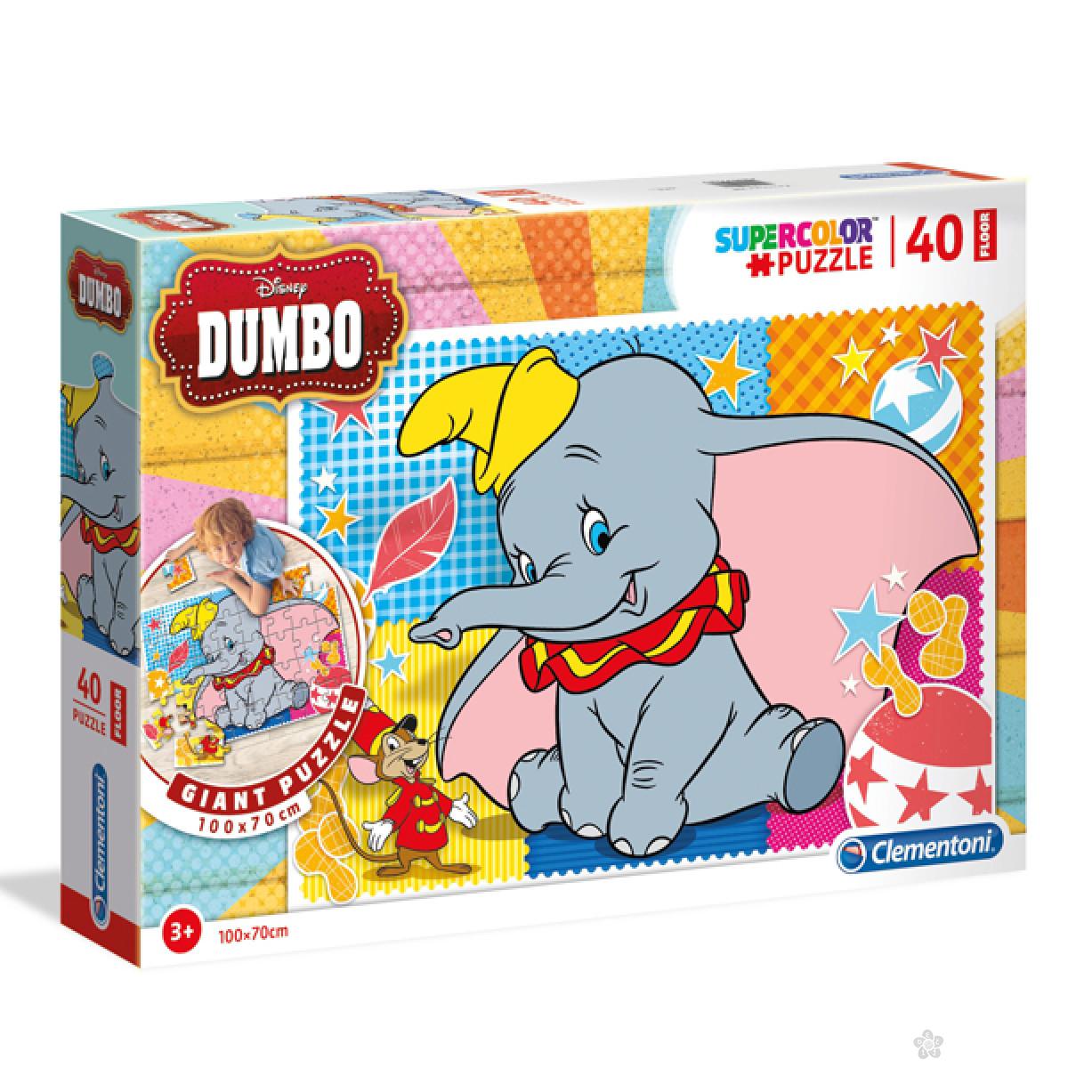 Velike podne puzzle Dumbo Clementoni, 25461 