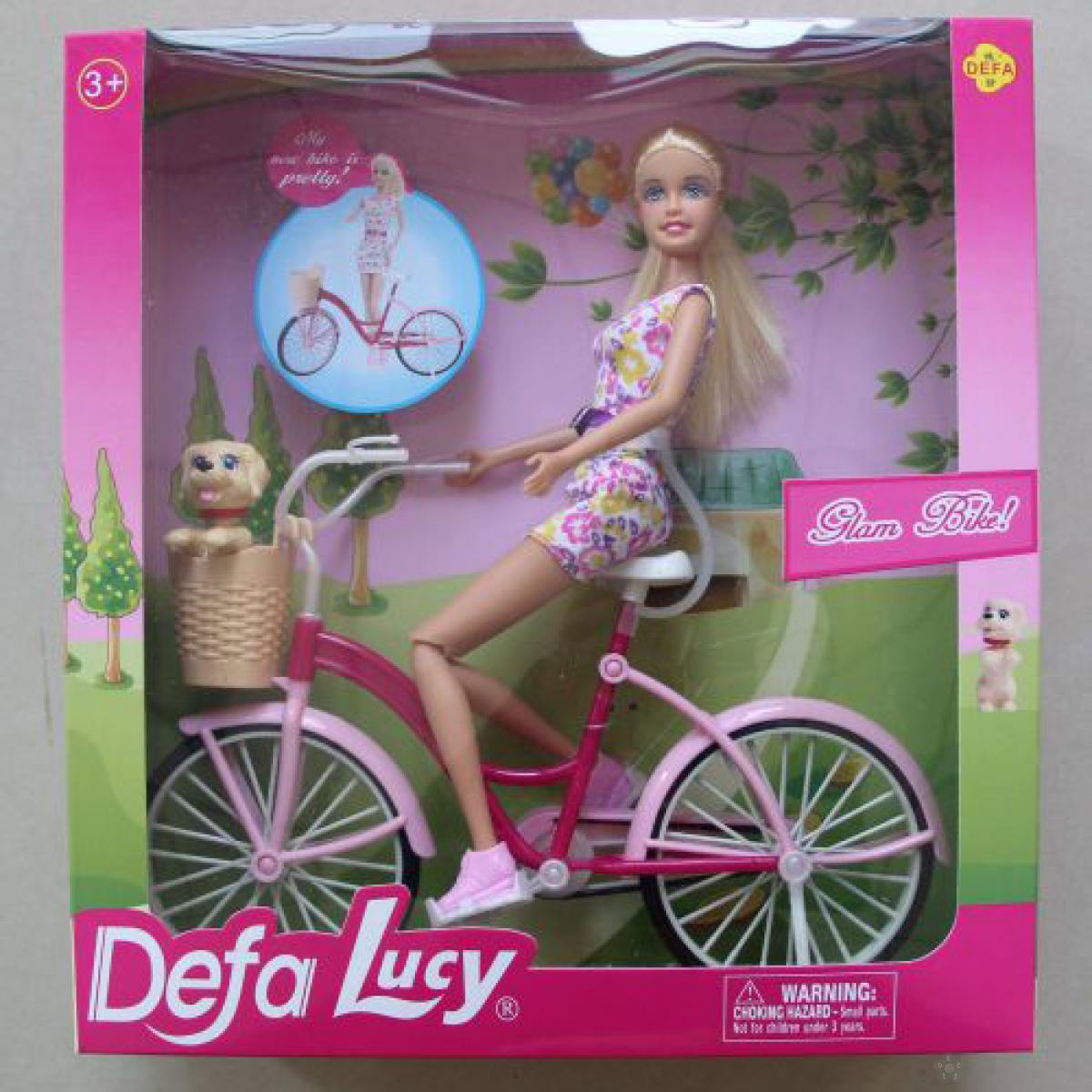 Lutka Defa na biciklu 27/8276 