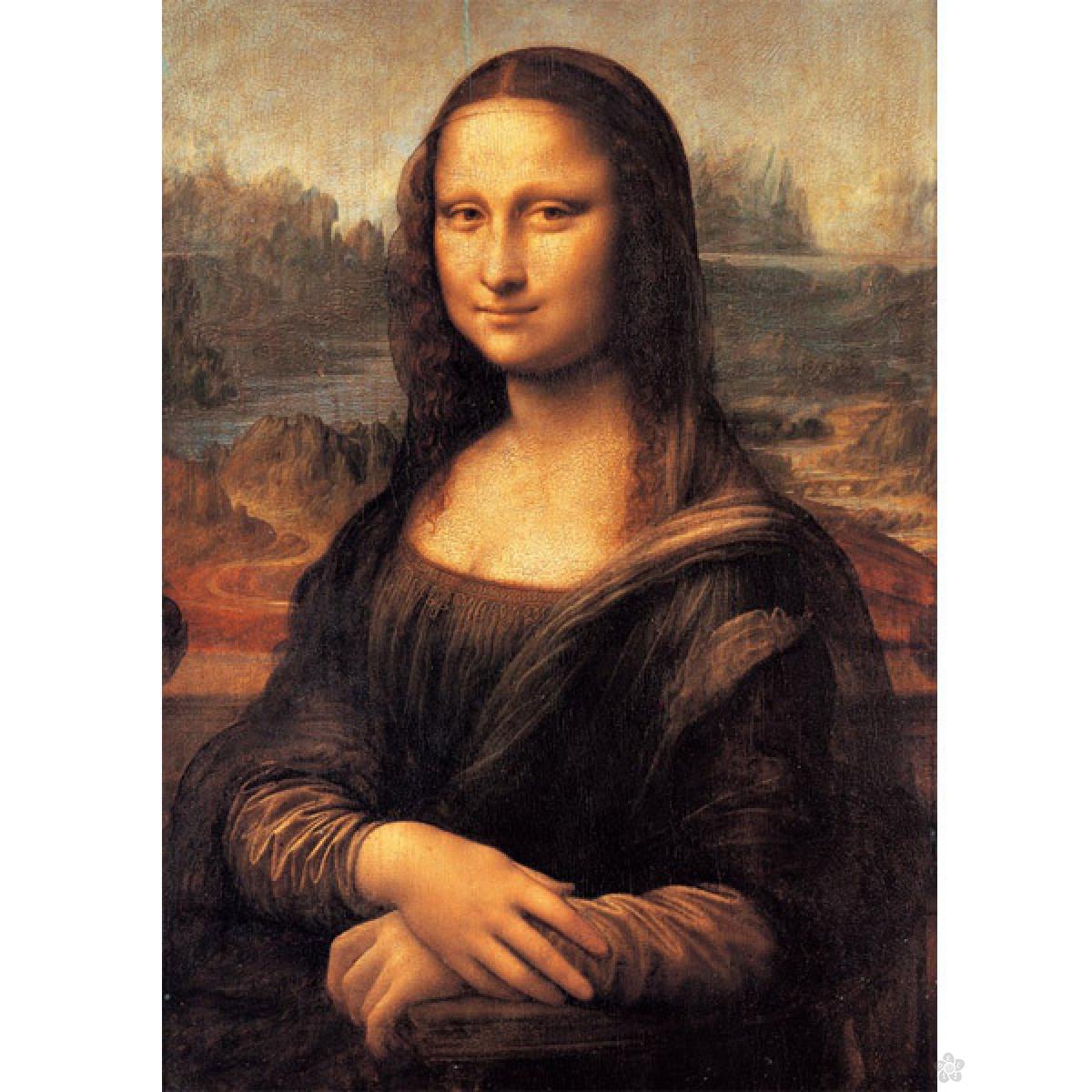 Puzzla Mona Lisa, Leonardo 1000 delova Clementoni, 31413 
