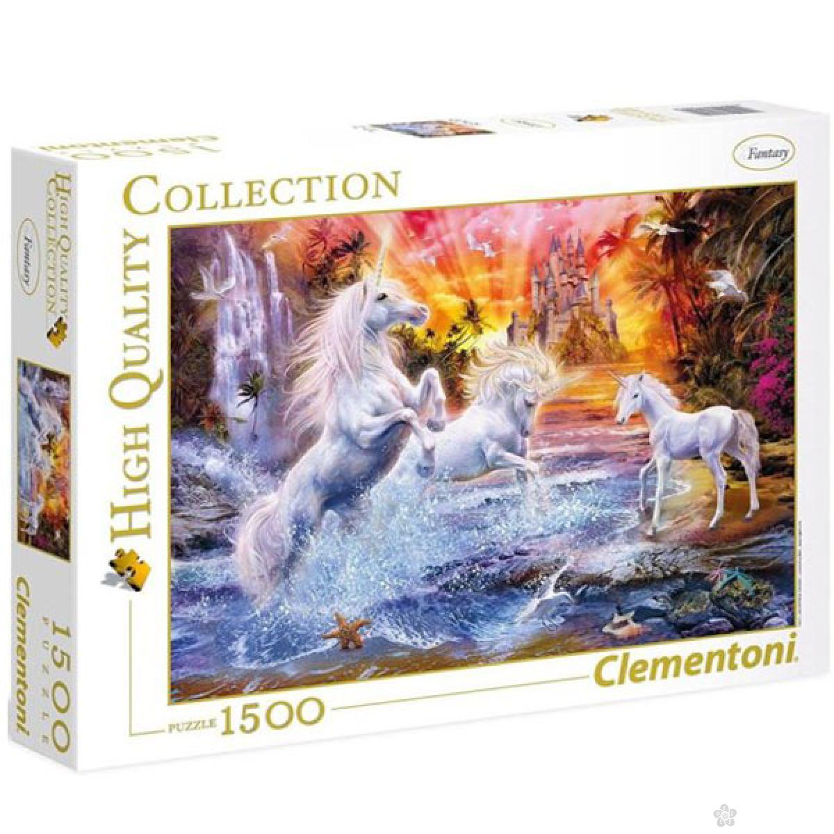 Puzzla Wild Unicorns 1500 delova Clementoni 31805 