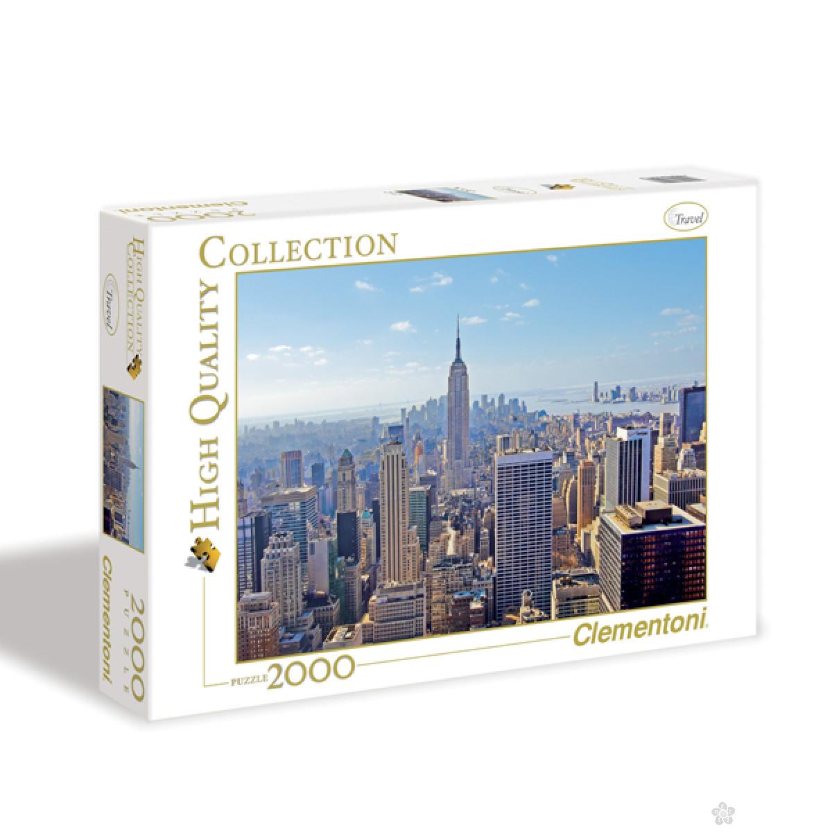 Puzzla New York 2000 delova Clementoni, 32544