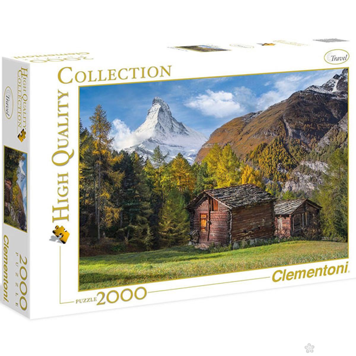 Puzzla Fascination With Matterhorn 2000 delova Clementoni 32561 